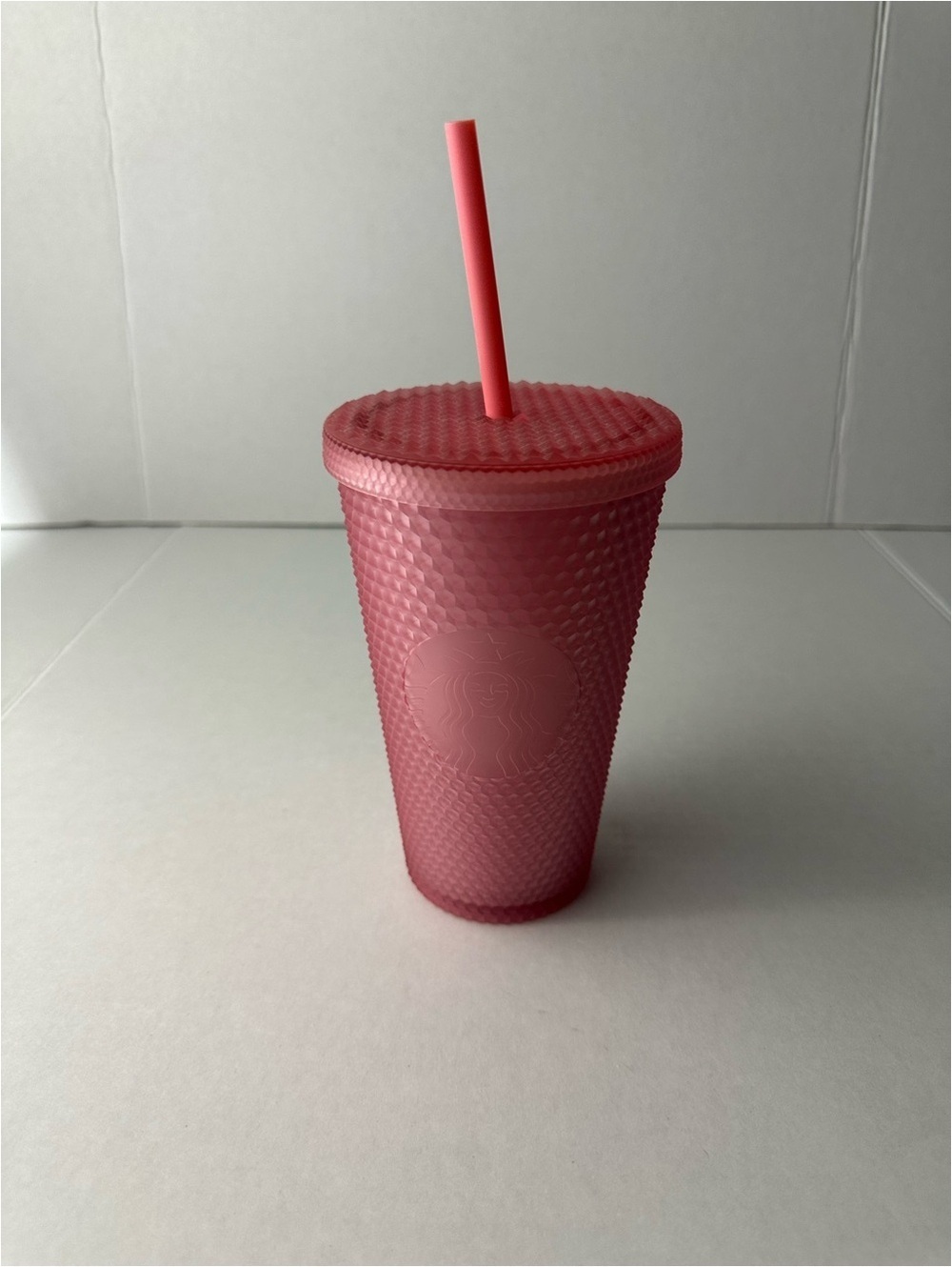 Starbuck 2022 Soft Touch Pink Jelly Studded Tumbler 16 oz